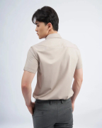 Áo Sơ Mi Ngắn Tay Vải Vân Xước 3026