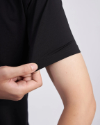 Áo Thun Nam Modal Trơn 2037 Đen