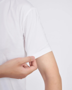 Áo Thun Nam Modal Trơn 2032 Trắng