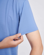 Áo Thun Nam Modal Trơn 2040 Xanh Da Trời Nhạt