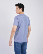 Áo Thun Nam Modal Trơn 2033 Xanh Hoa Bắp