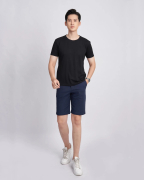 Áo Thun Nam Trơn 2045 Đen