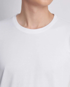 Áo Thun Nam Trơn 2047 Trắng