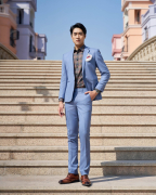 Áo Vest Nam 3003 - Xanh Nhạt