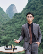 Áo Vest Nam 3004 - Nâu