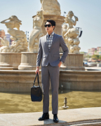 Áo Vest Nam Trơn 3006 - Xám