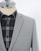 Áo Vest Nam Trơn 3007 - Ghi