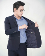 Áo Vest Nam 4009 - Xanh Tím Than