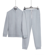 Bộ Nỉ Nam Khóa Kéo 2003 - Xám