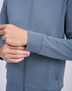 Bộ Nỉ Nam Khóa Kéo 2003 - Xám Nhạt