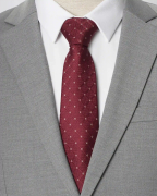 Cà Vạt Nam Màu Đỏ Đô 4027A