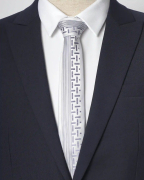 Cà Vạt Nam Màu Xám 4033A