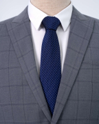 Cà Vạt Nam Màu Xanh Tím Than 4017A