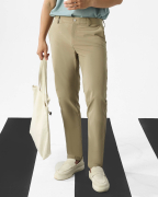 Quần Dài Kaki Nam Co Giãn 5003 - Nâu