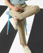 Quần Dài Kaki Nam Co Giãn 5003 - Nâu