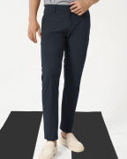 Quần Dài Kaki Nam Co Giãn 5003 - Xanh Đen