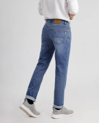 Quần Jeans Nam Basic Màu Xanh 3006C Xanh Tím Than