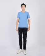 Quần Jeans Nam Basic Màu Xanh Đen 2006 - Đen