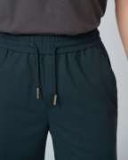 Quần Short Nam Thể Thao Vải Gân Logo Thêu Nổi 5001C Xanh Đậm