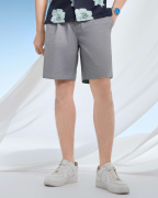 Quần Short Nam Trơn 5003 - Xám Đậm