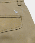 Quần Short Nam Trơn Cotton 5004 - Nâu