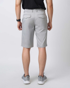 Quần Short Nam Trơn Cotton 5004 - Ghi