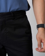 Quần Short Nam Trơn Cotton 5004 - Đen