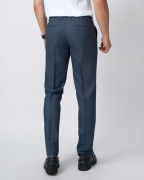 Quần Âu Nam Cạp Chun Màu Xanh Dương Đậm 5011A