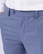 Quần Âu Nam Cạp Chun Vân Vải Xước 3003