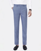 Quần Âu Nam Cạp Chun Vân Vải Xước 3003