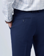 Quần Âu Nam Cạp Chun Kẻ Ô Chìm 3010