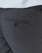 Quần Âu Nam Cạp Chun Kẻ Ô Lịch Lãm 3005