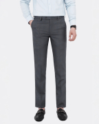 Quần Âu Nam Cạp Chun Kẻ Ô Lịch Lãm 3005