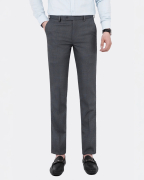 Quần Âu Nam Cạp Chun Kẻ Ô Lịch Lãm 3005