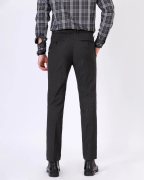 Quần Âu Nam Cạp Phối 3007 - Chì