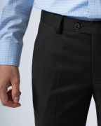 Quần Âu Nam Dáng Slim Không Chun 3007 - Đen