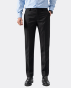 Quần Âu Nam Dáng Slim Không Chun 3007 - Đen