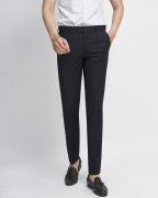 Quần Âu Nam Dáng Slim 2014 Xanh Tím Than