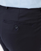 Quần Âu Nam Dáng Slim Không Chun 3008 - Xanh Tím Than