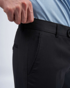 Quần Âu Nam Màu Trơn 2007 - Đen