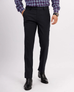 Quần Âu Nam Màu Trơn 2007 - Xanh Đen