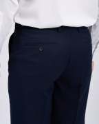 Quần Âu Nam Màu Trơn 2007 - Xanh Tím Than