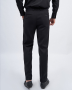 Quần Âu Nam Trơn Màu 2004 - Đen