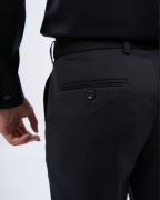 Quần Âu Nam Trơn Màu 2004 - Đen