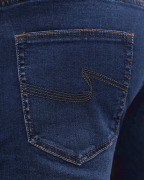 Quần Jeans Nam Basic Dáng Slim Màu Xanh Đậm 4011 - Xanh Đậm