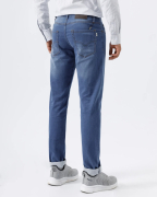 Quần Jeans Nam Basic Dáng Slim Màu Xanh Nước Biển 3010A
