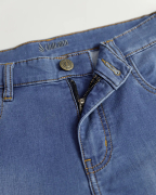 Quần Jeans Nam Basic Dáng Slim Màu Xanh Nước Biển 3010A