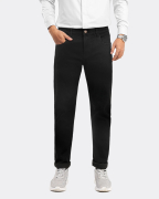 Quần Jeans Nam Basic Màu Đen 3007B