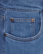 Quần Jeans Nam Basic Màu Xanh 2007C Xanh Da Trời