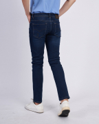 Quần Jeans Nam Basic Màu Xanh 2007 - Xanh Tím Than